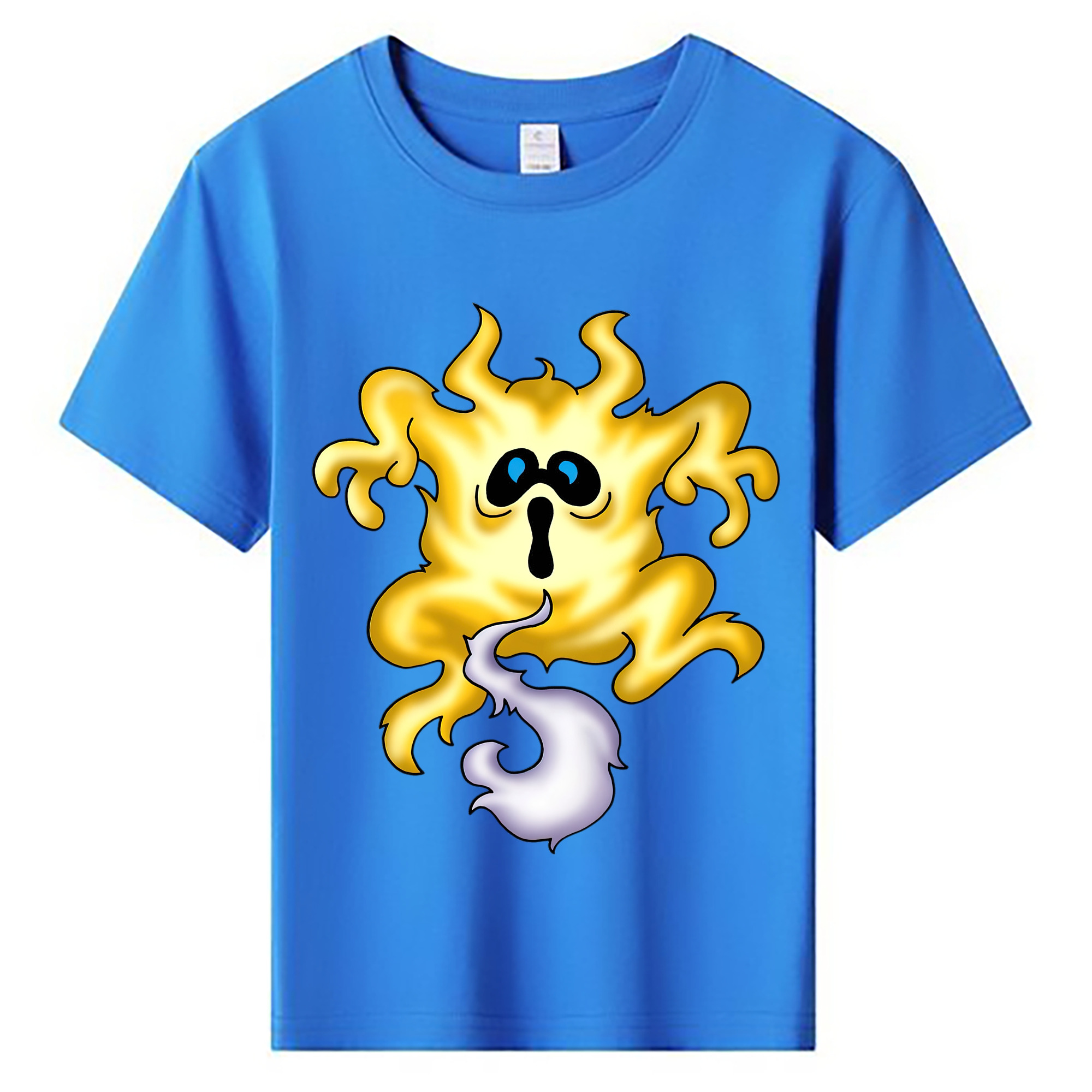 （画像用） ドラゴンクエスト Doragon Kuesuto Dragon Quest 綿100％キッズTシャツ（フロントプリント）